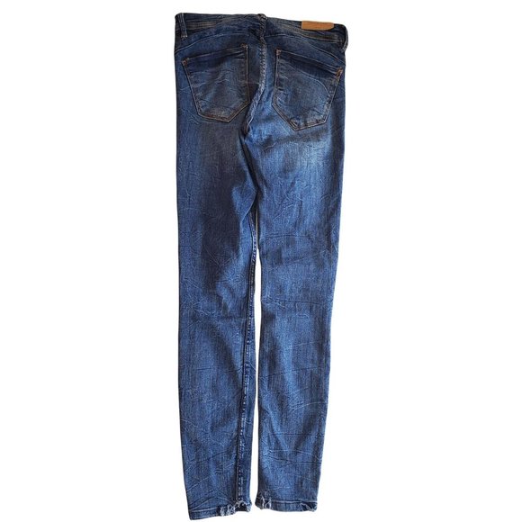 Zara Trafuluc denim Skinny Ripped Jeans - Picture 3 of 12